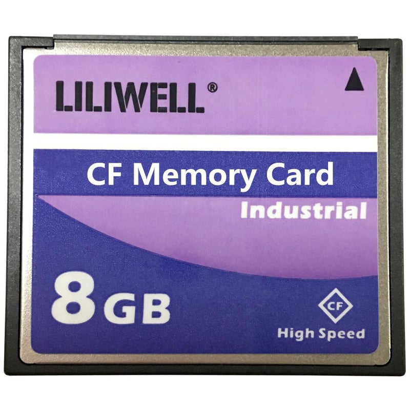 LILIWELL بطاقة ذاكرة كاميرا LILIWELL الأصلية 8GB CF 8GB الصناعية (TS8GCF133) - Image 1